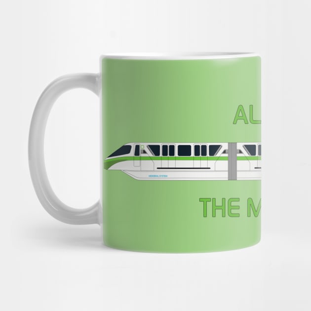 All Hail the Green Monorail by Enzwell